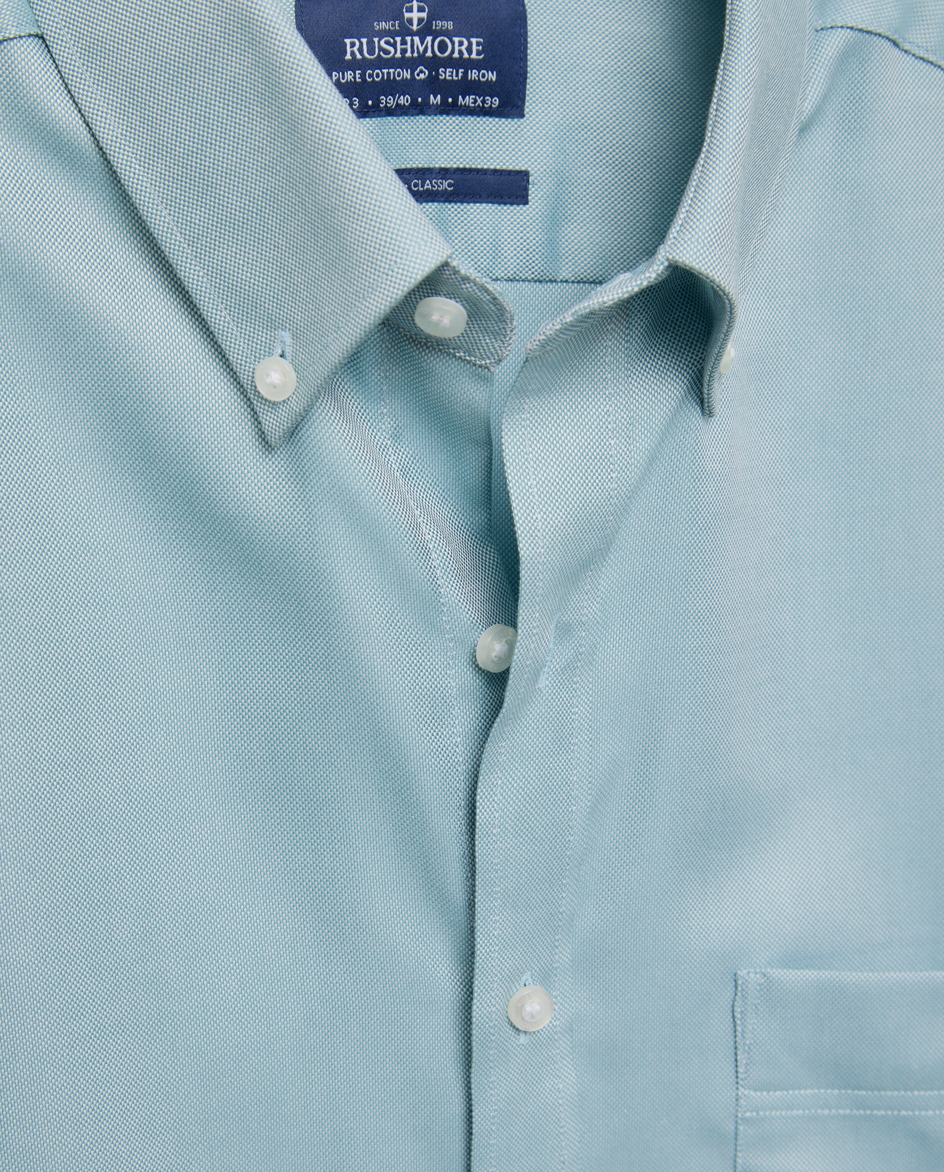 Camisa de hombre non iron - Rushmore - Verde Verde-5