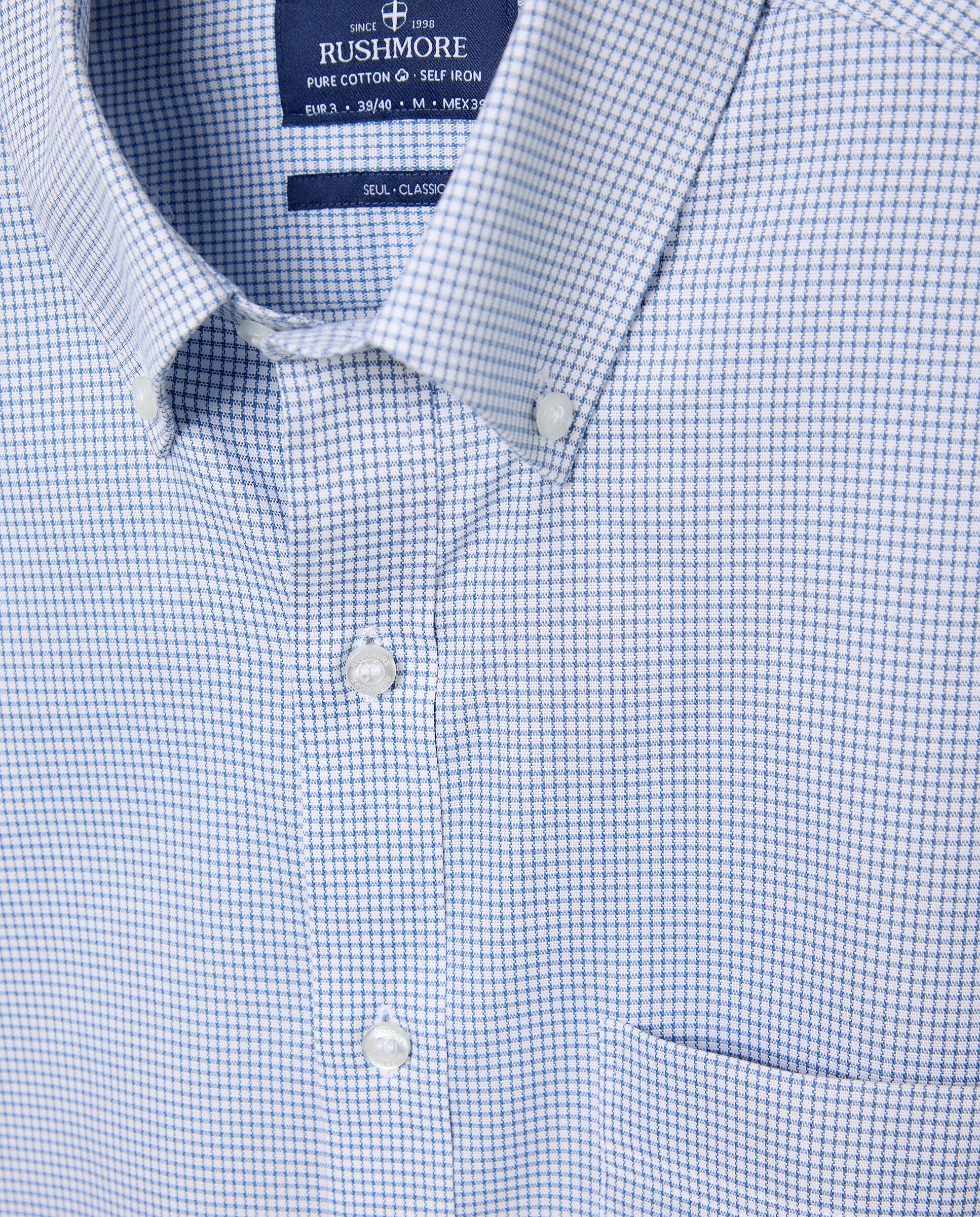 Camisa Non Iron Azul-claro-5