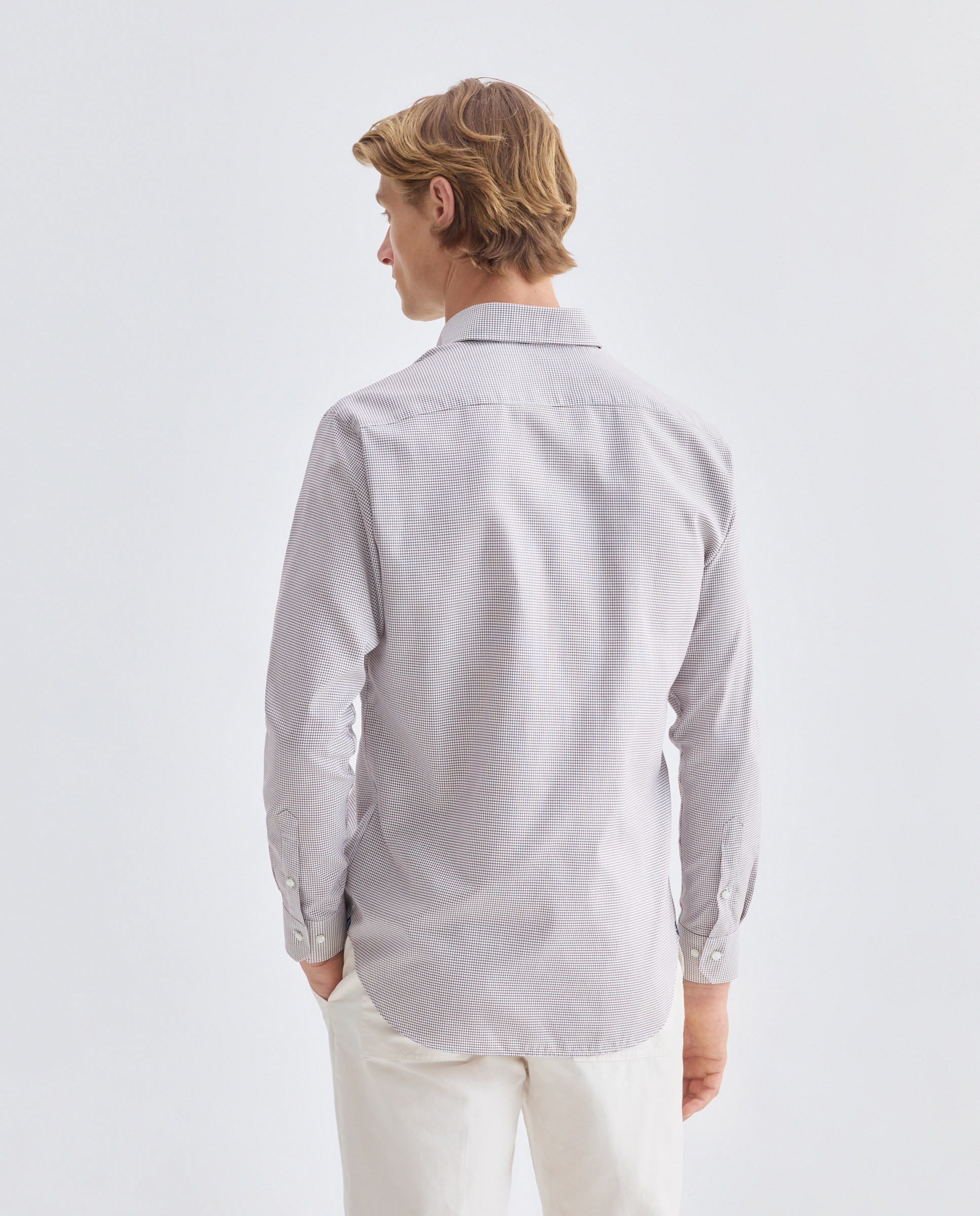 Camisa Non Iron Vermelho-3