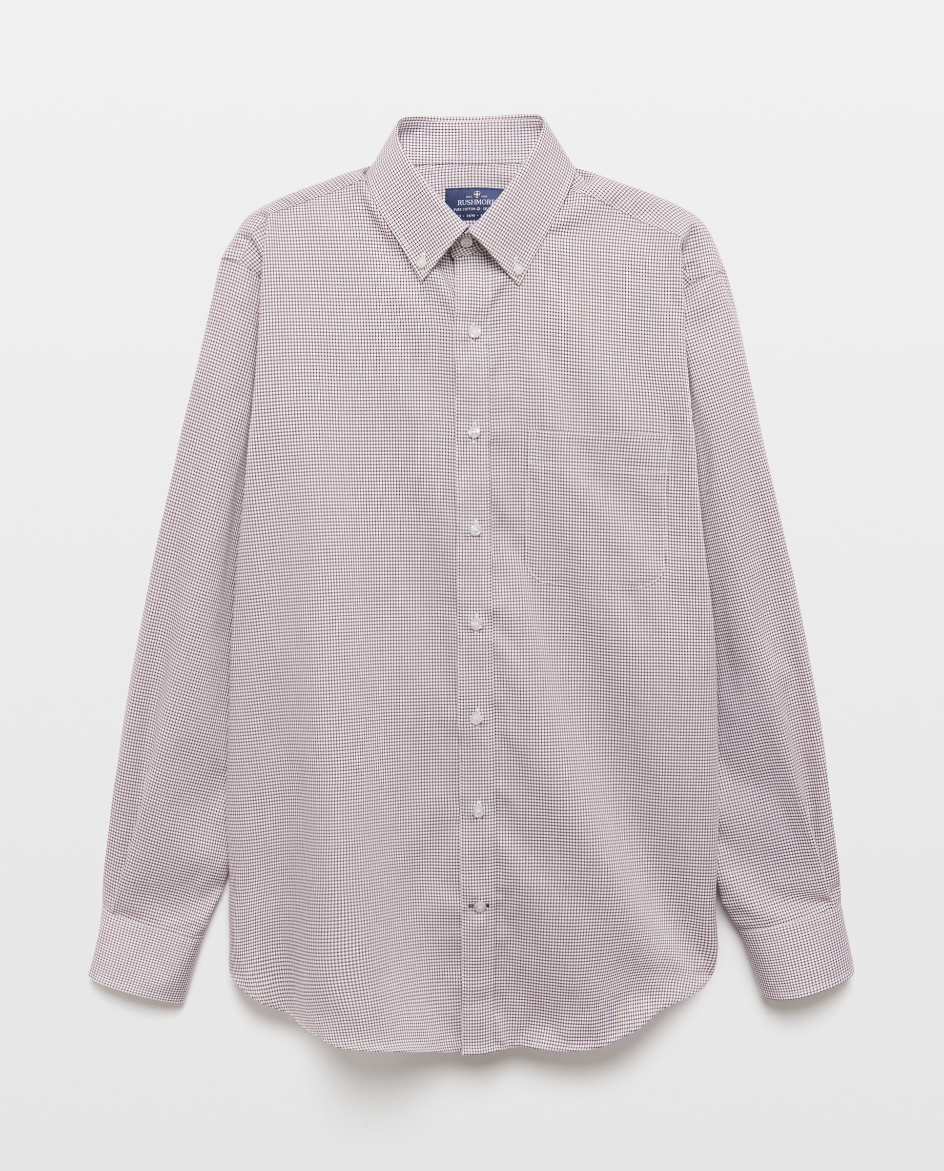 Camisa Non Iron Vermelho-4