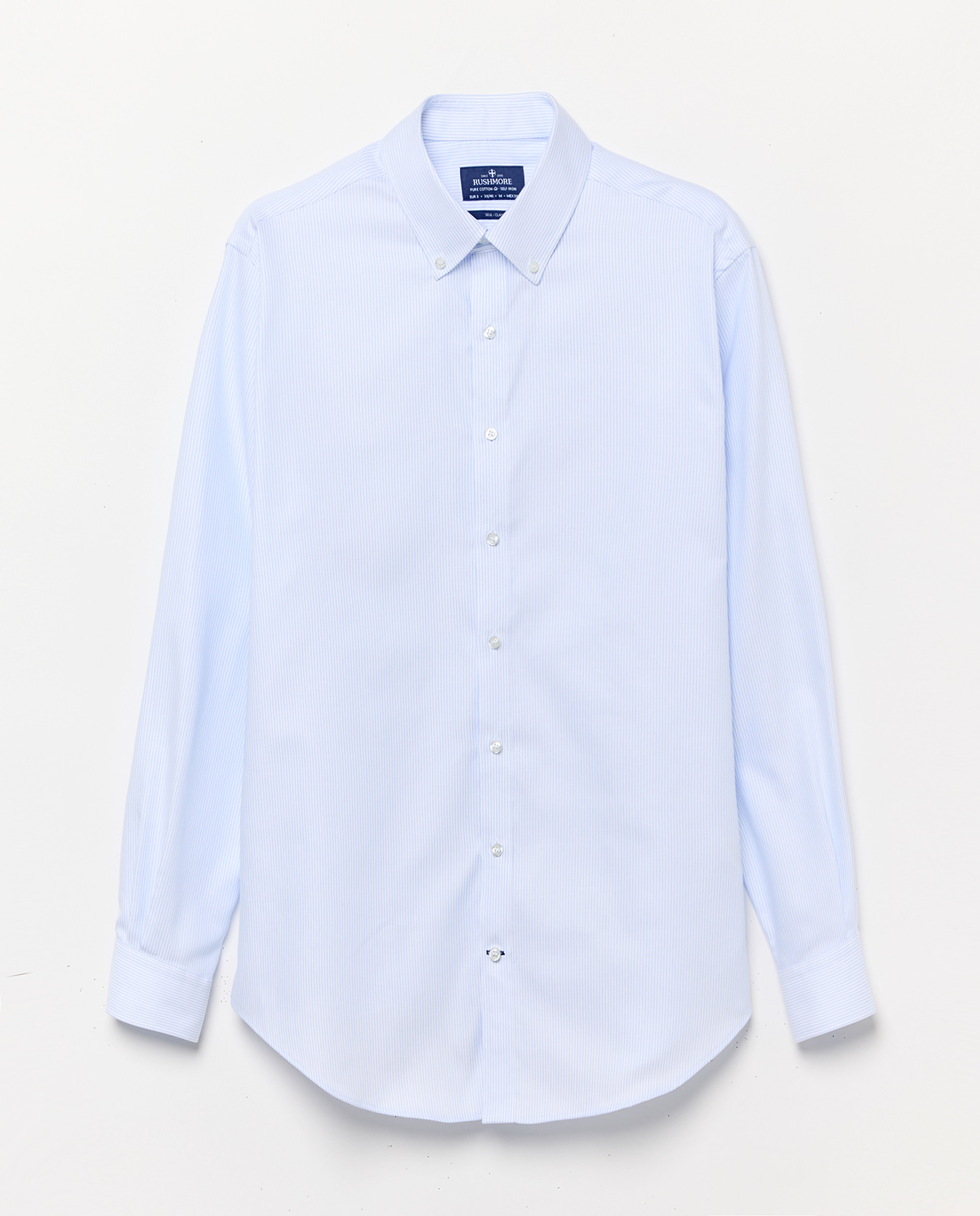 Camisa Non Iron Azul-4