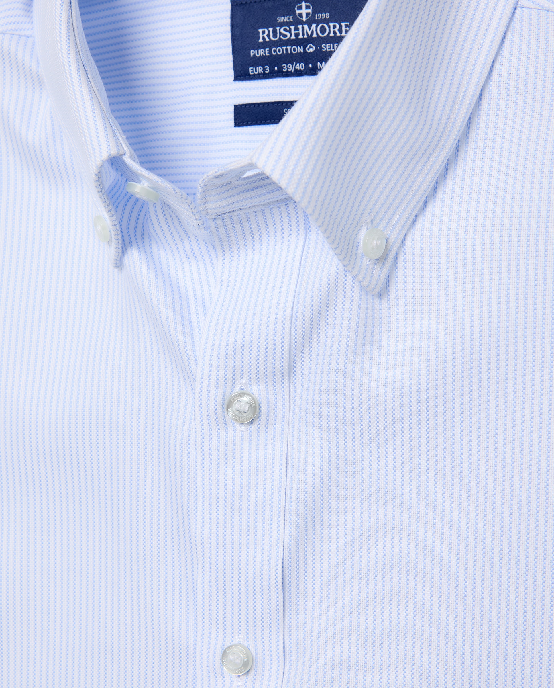 Camisa Non Iron Azul-5
