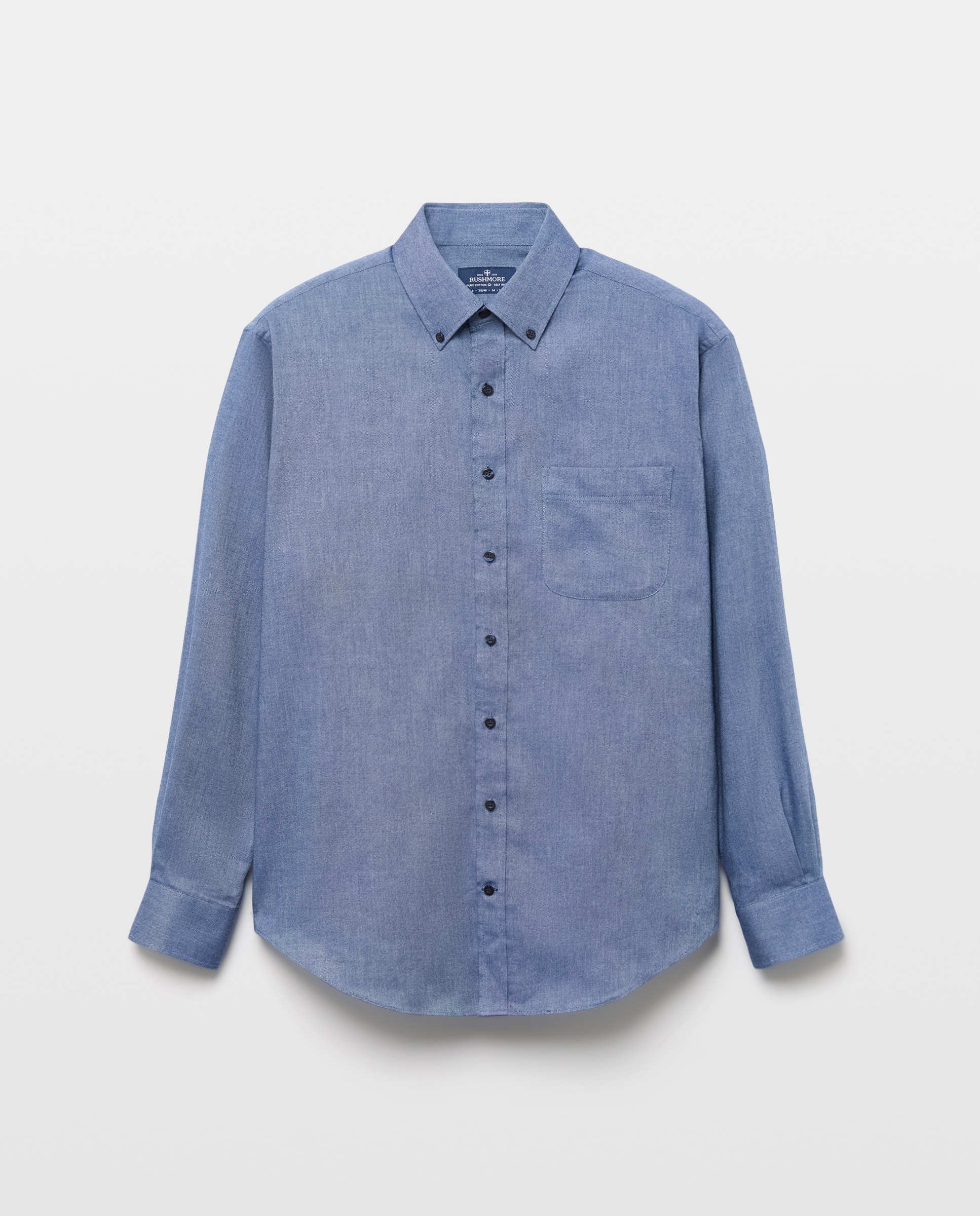 Camisa Non Iron Azul-4