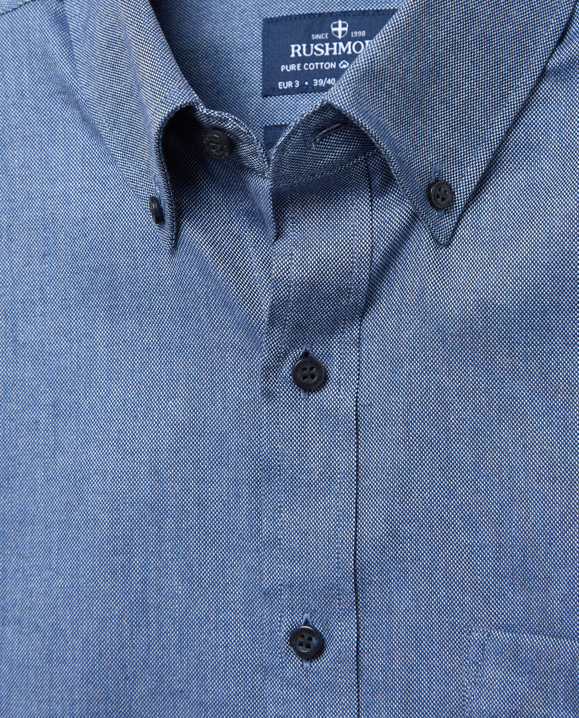 Camisa Non Iron Azul-5