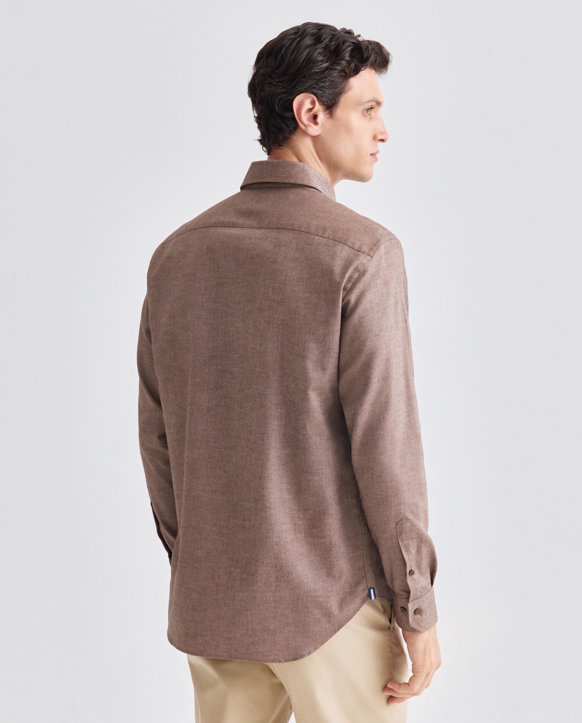 Camisa Non Iron Castanho-3