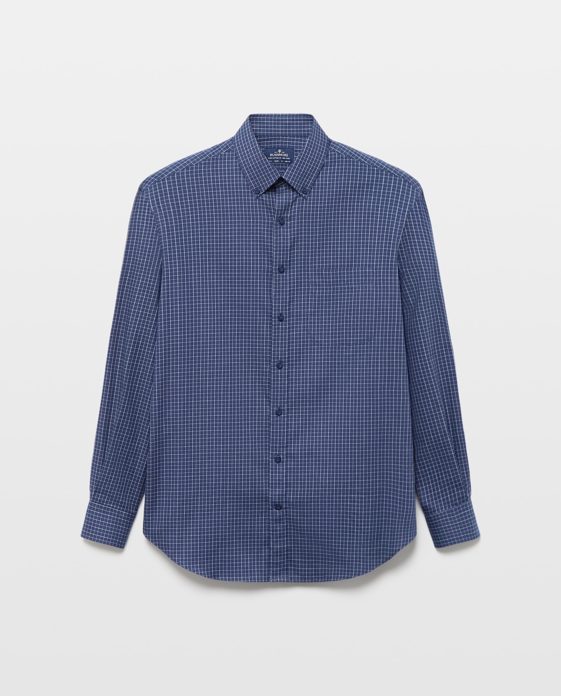 Camisa Non Iron Azul-marinho-4