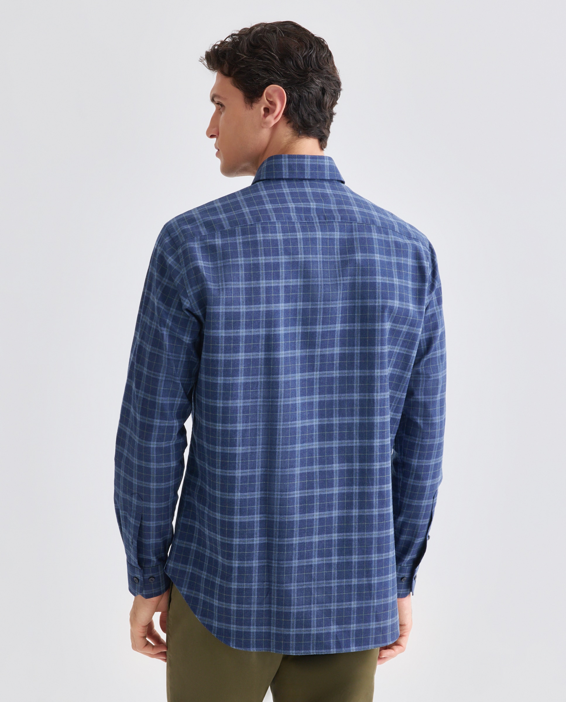 Camisa Non Iron Azul-marinho-3