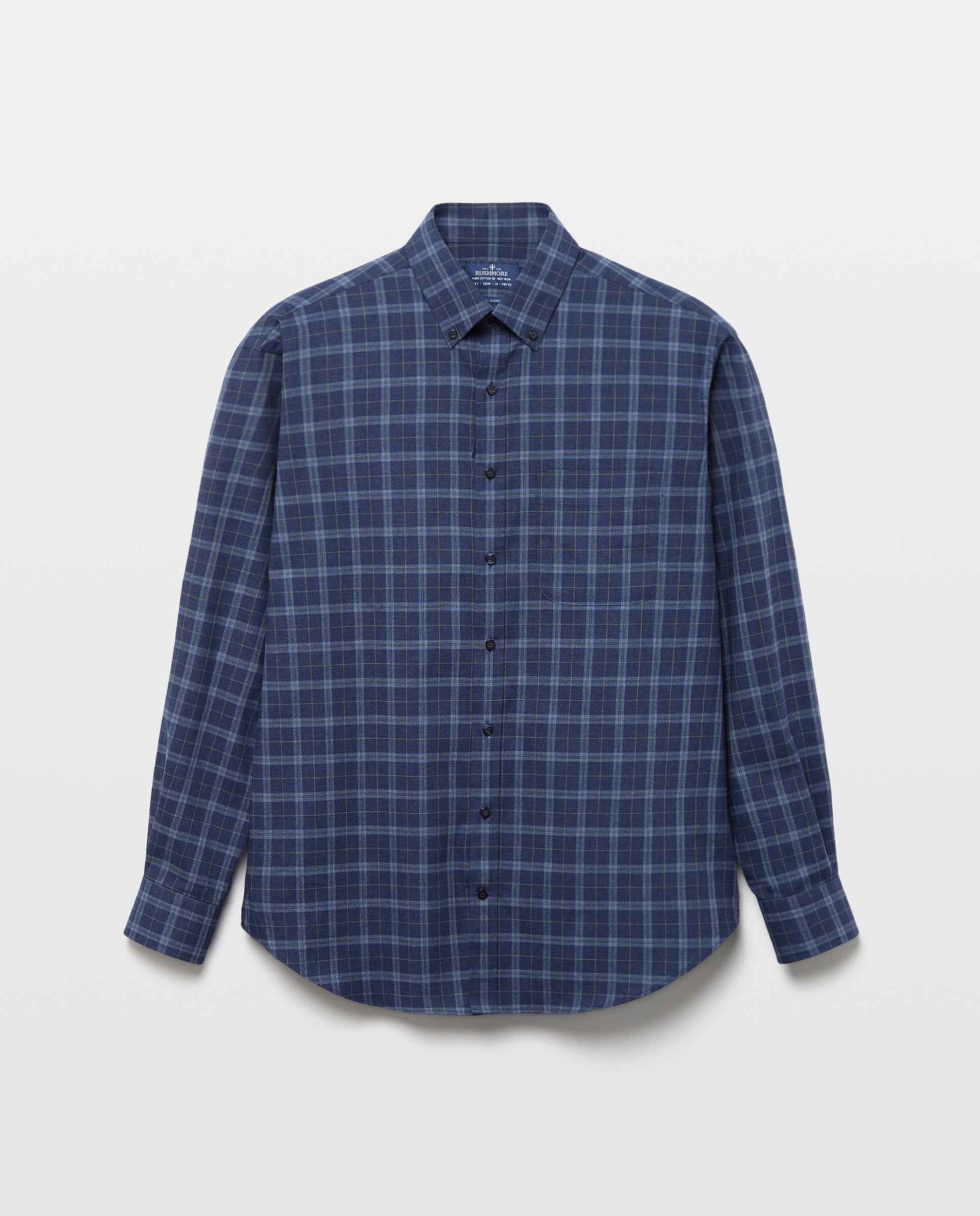 Camisa Non Iron Azul-marinho-4