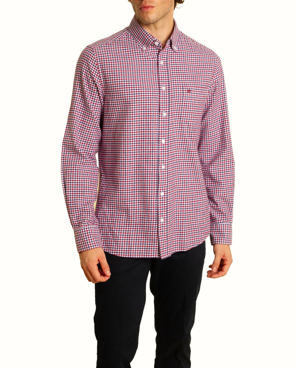 Camisa de hombre - Roberto Torretta - Rojo Rojo-5