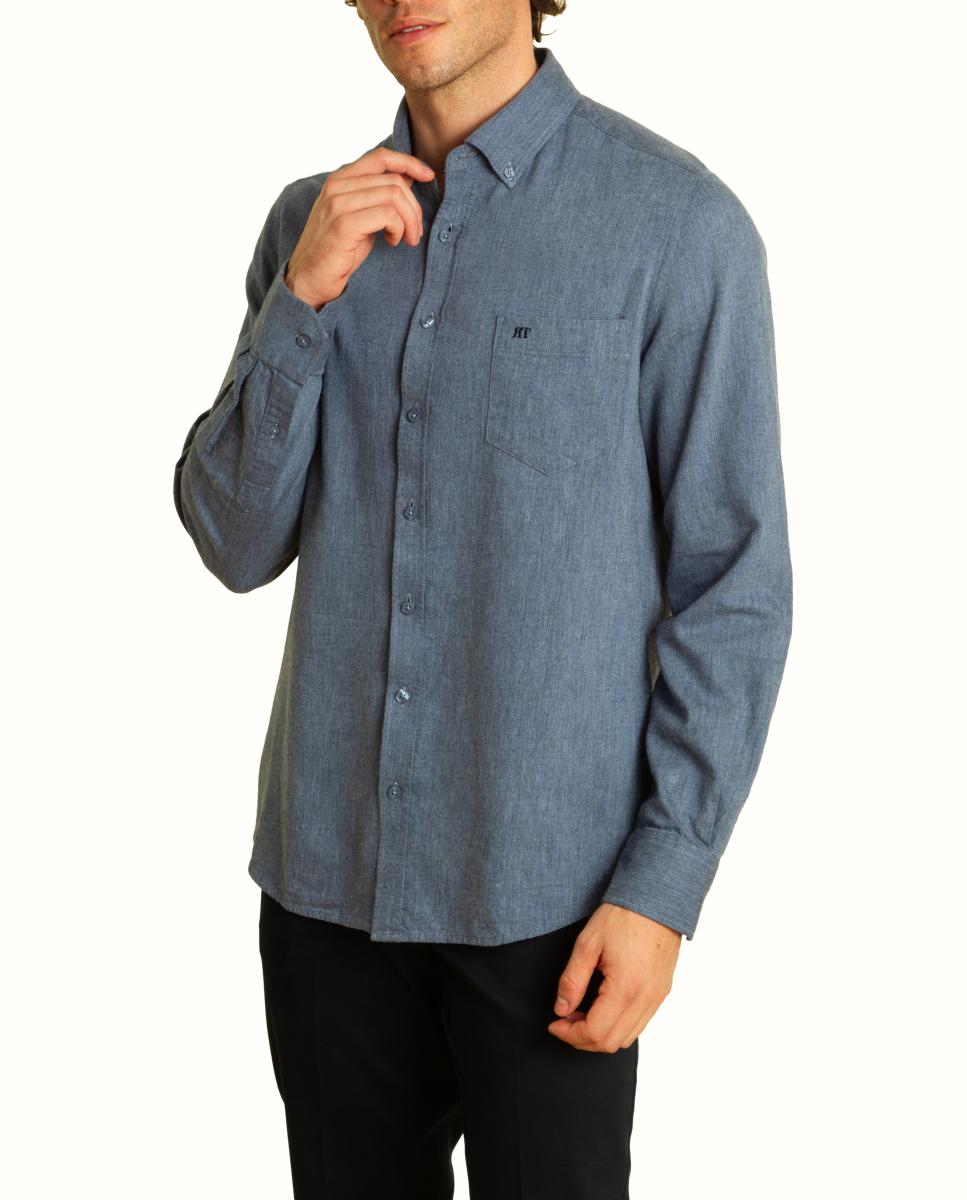 Camisa Azul-4