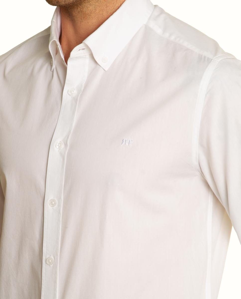 Camisa de hombre - Roberto Torretta - Blanco Blanco-4