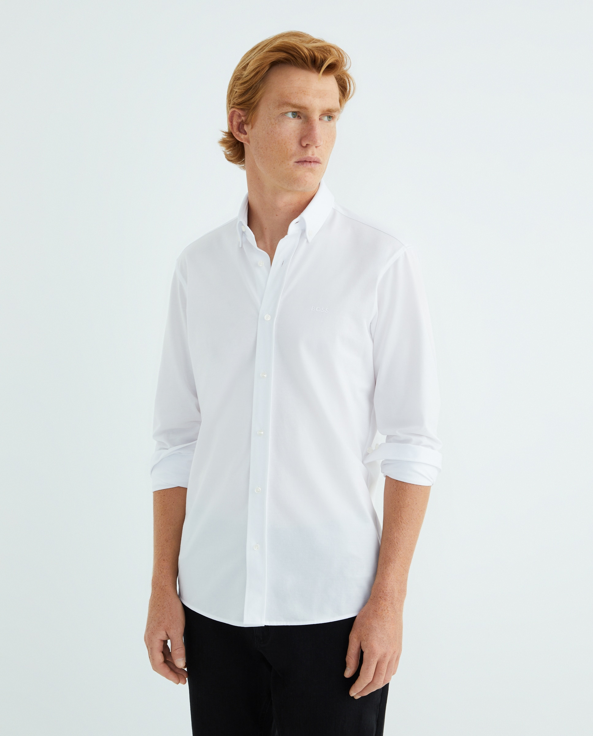 Camisa de Manga Comprida Branco-2
