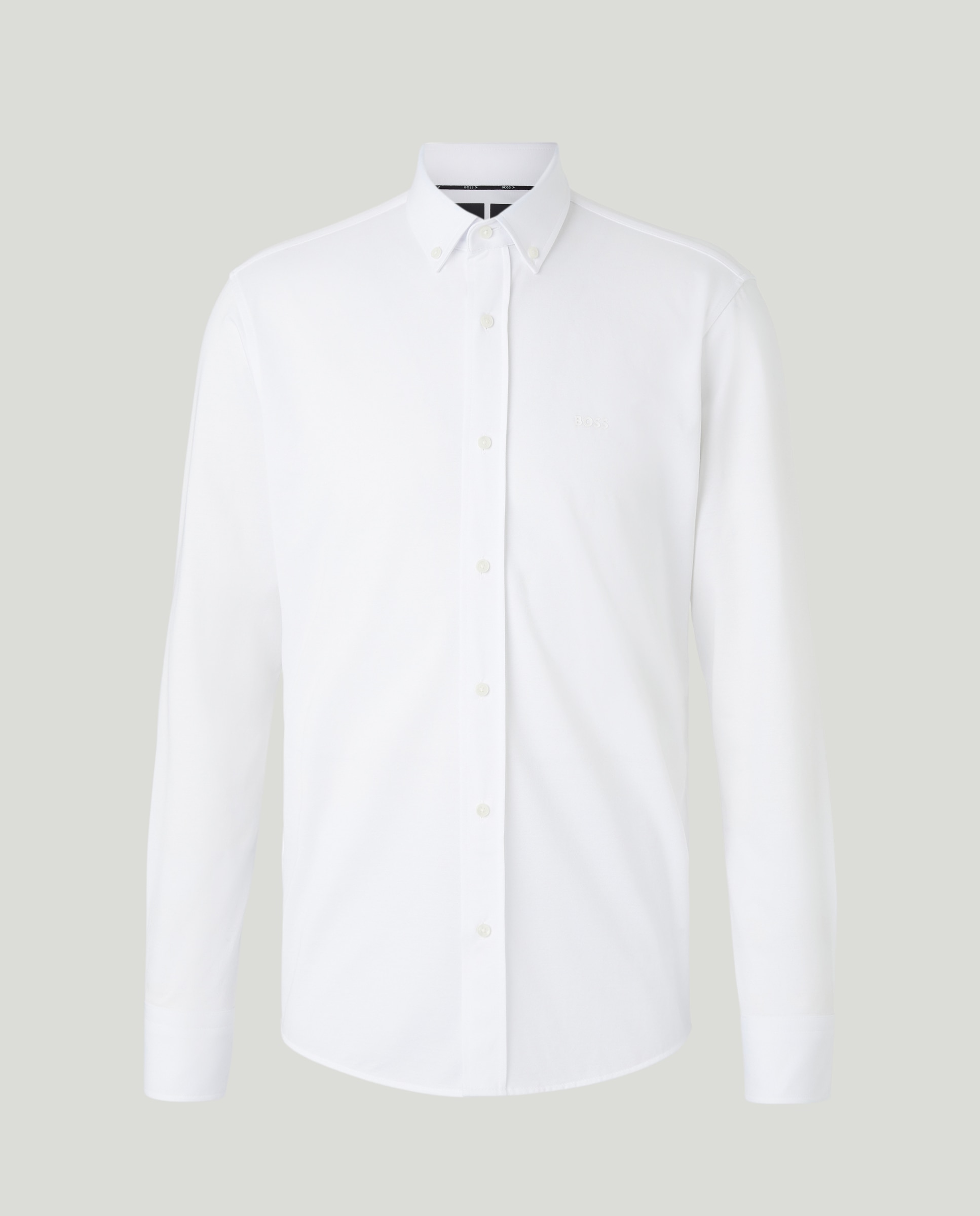 Camisa de Manga Comprida Branco-5