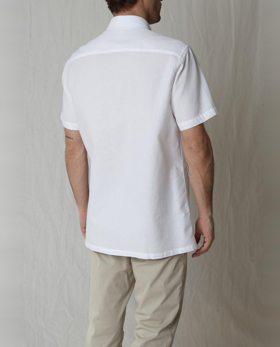 Camisa Casual Branco-5