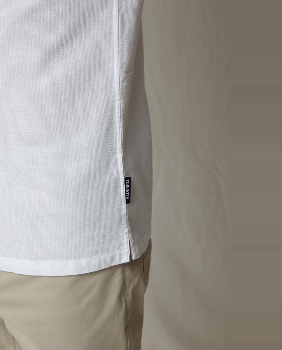 Camisa Casual Branco-7