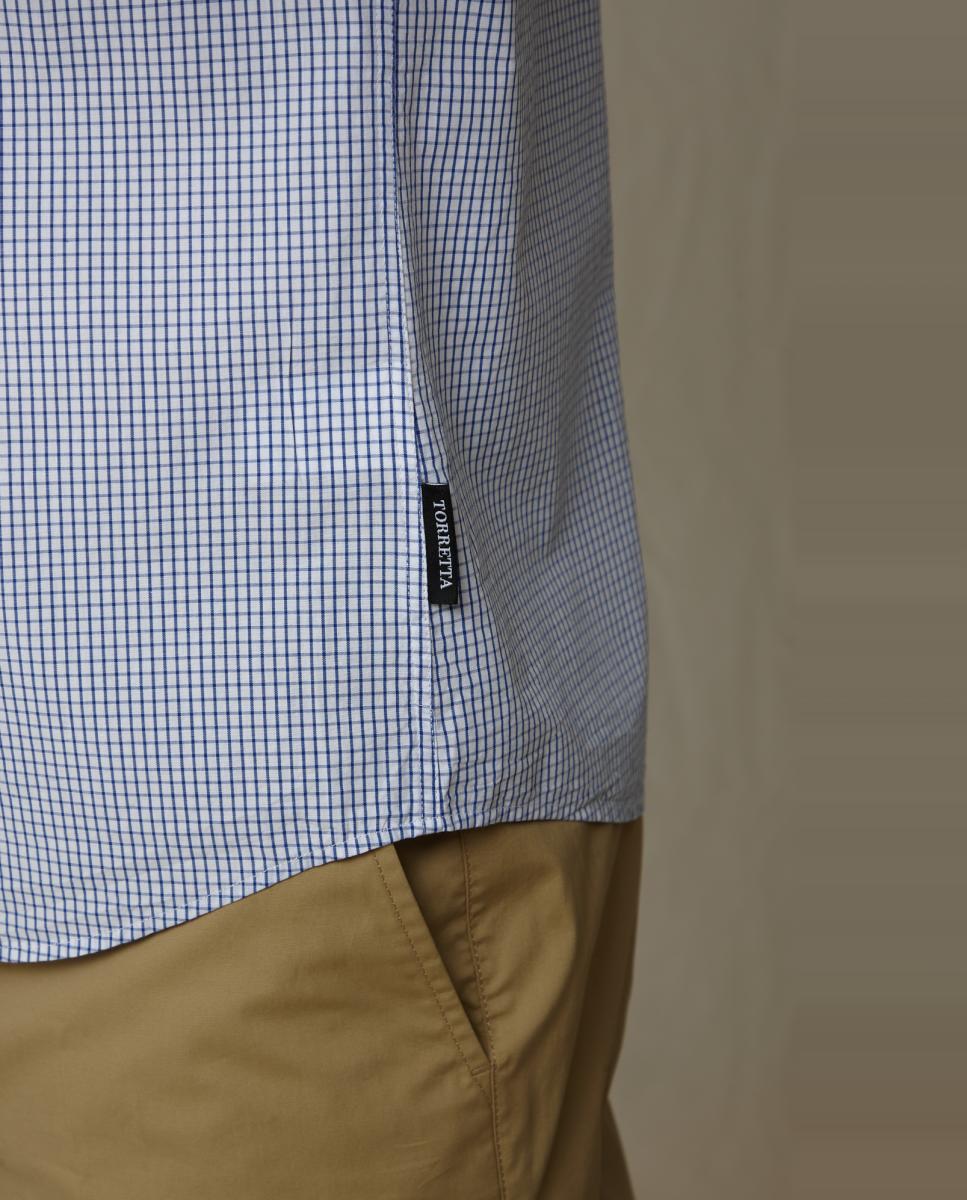 Camisa Casual Azul-7