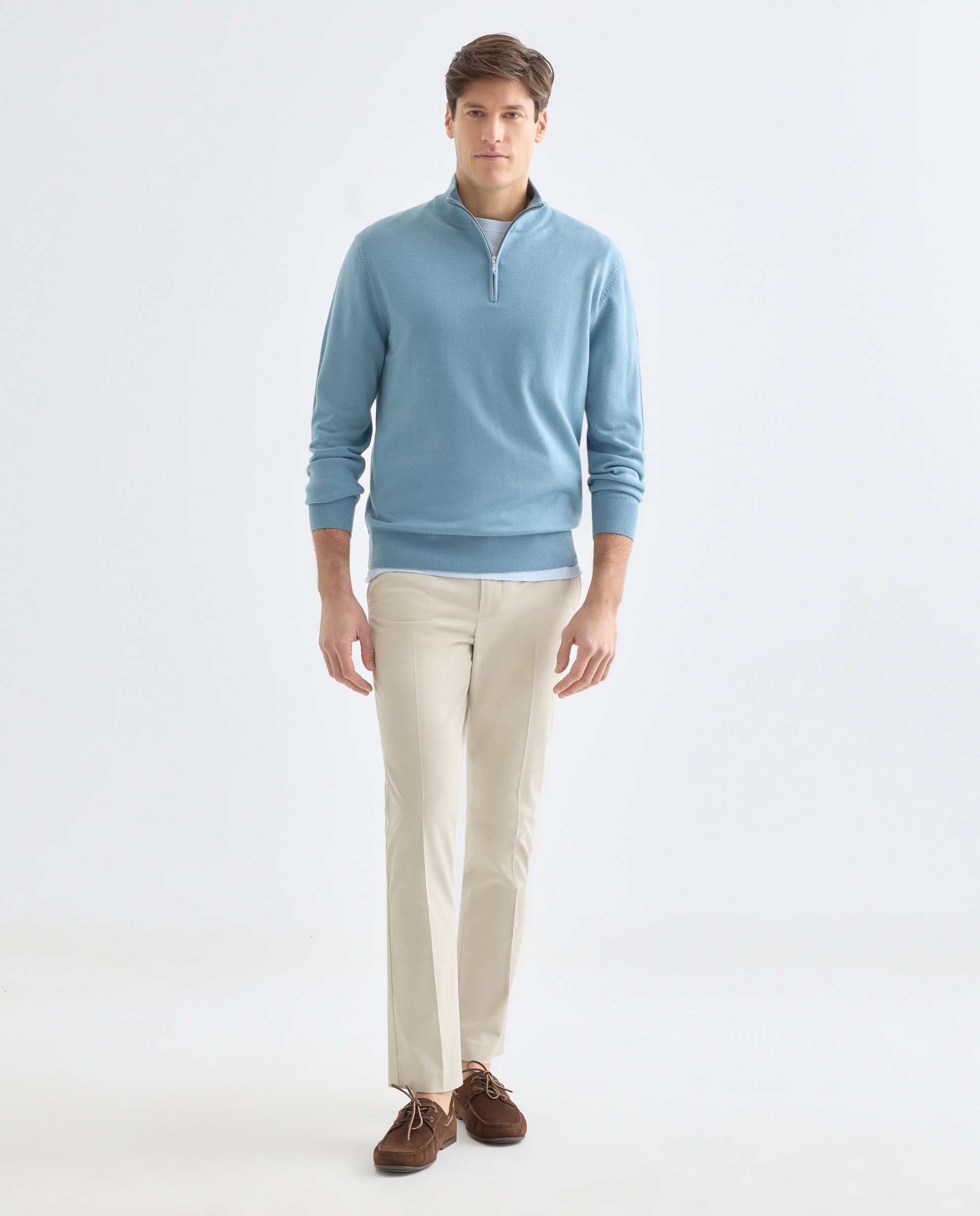 Pantalón de hombre chino - Rushmore - Beige Beige-1