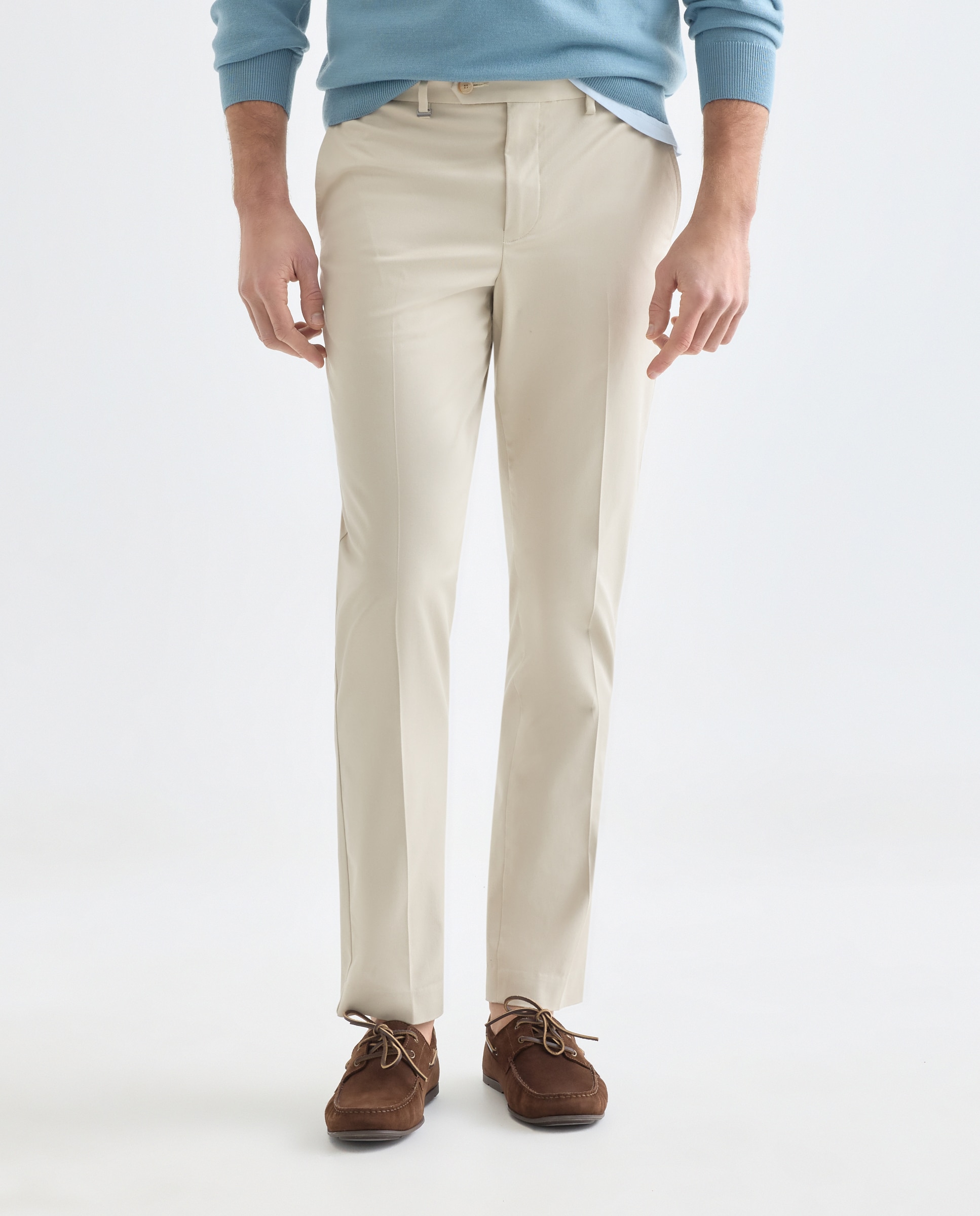 Pantalón de hombre chino - Rushmore - Beige Beige-2