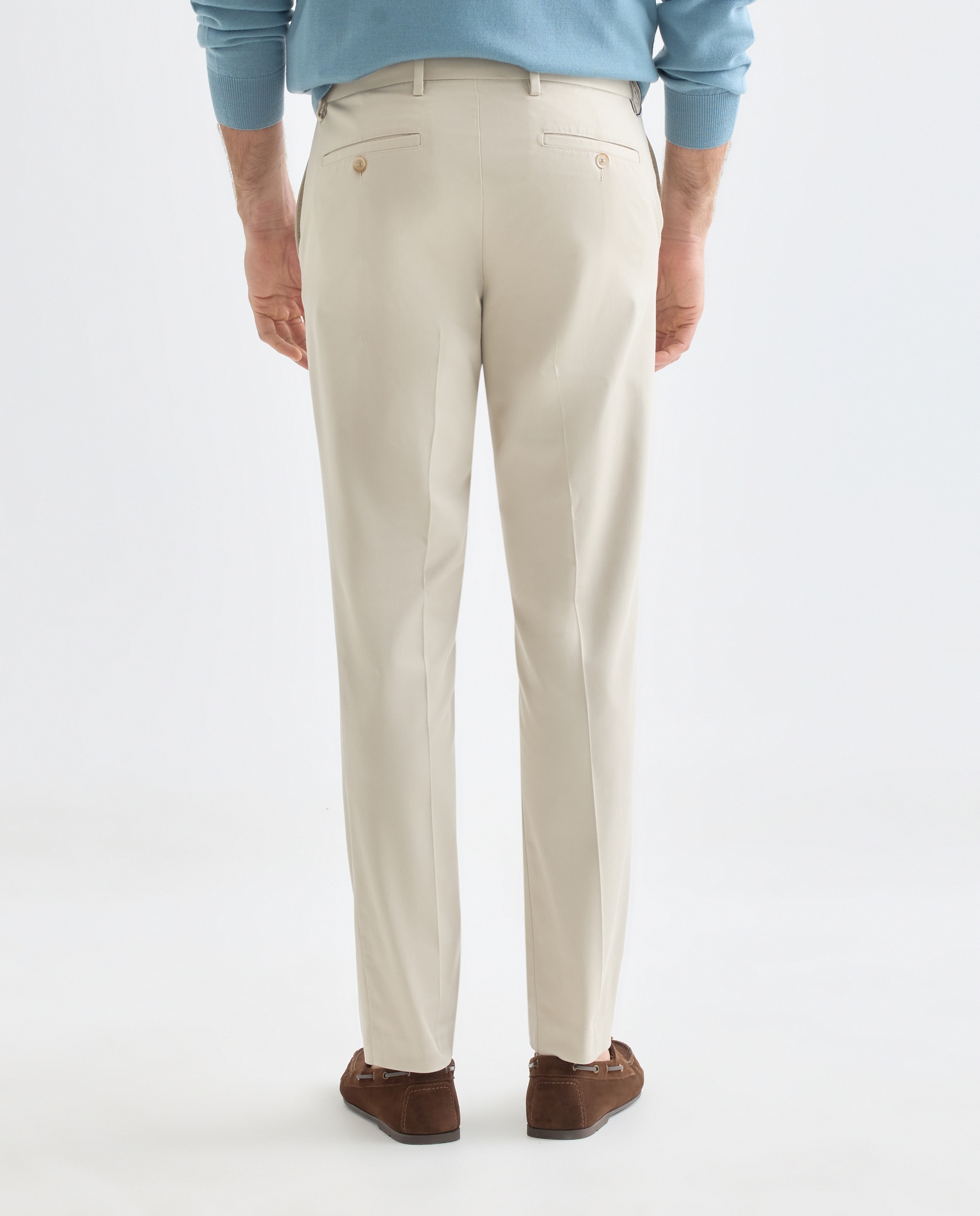 Pantalón de hombre chino - Rushmore - Beige Beige-3