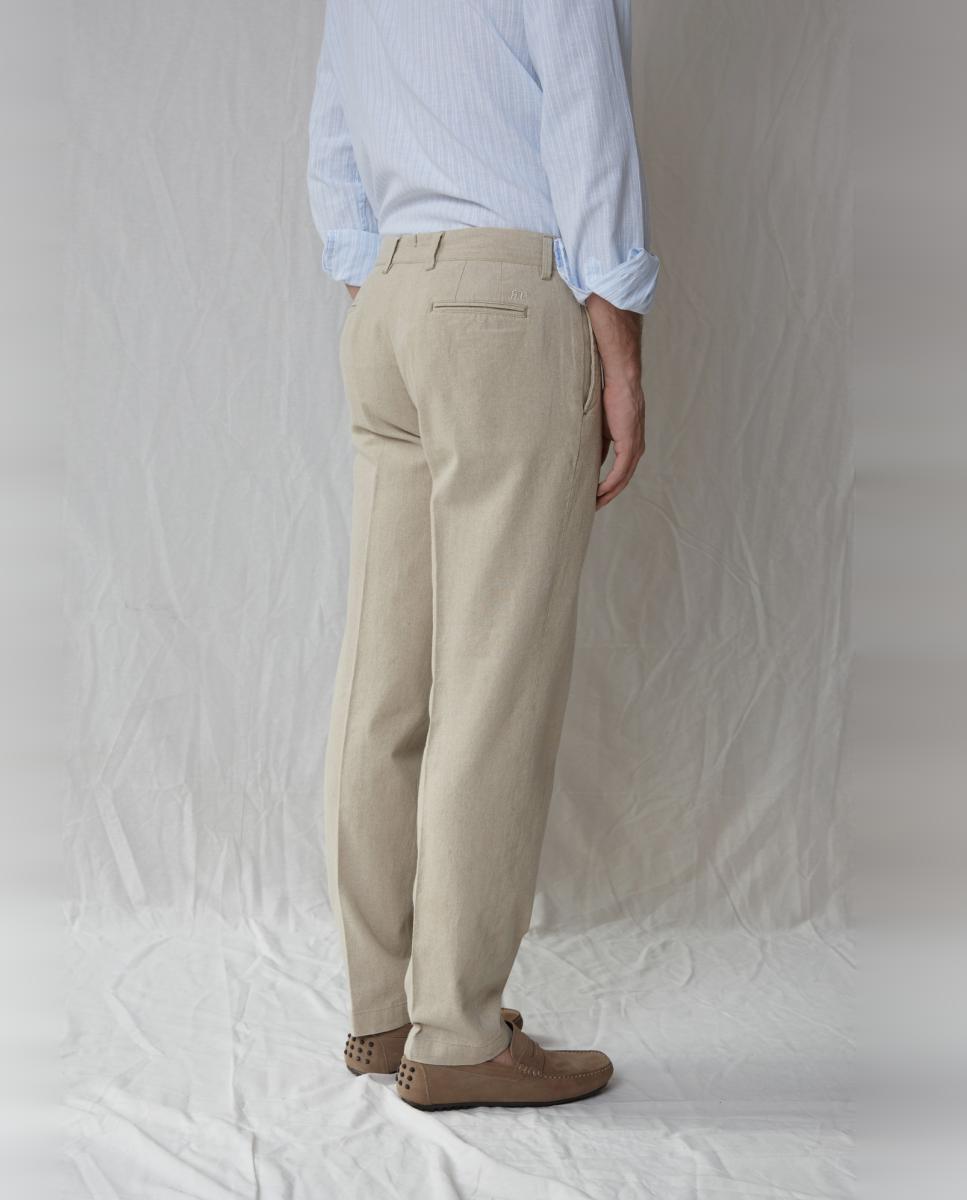 Calças Chino Desportivas Pedra-4