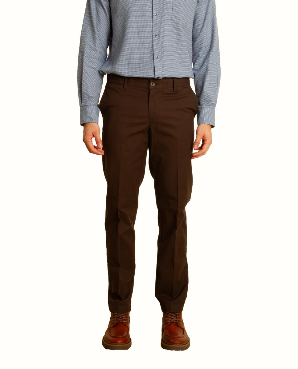 Imagen 0 de Pantalón chino Marrón