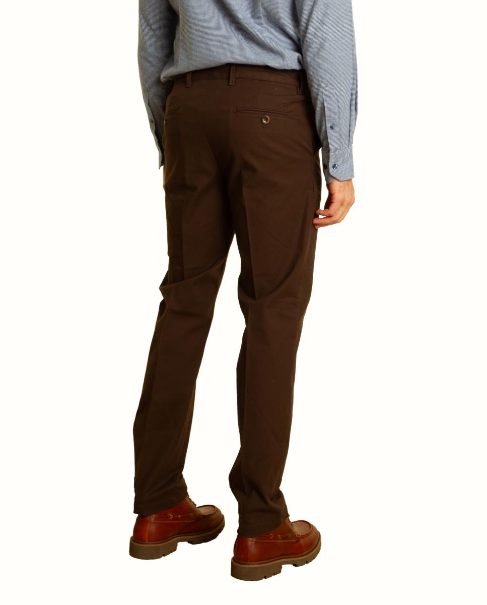 Pantalón chino - Roberto Torretta - Marrón Marrón-6