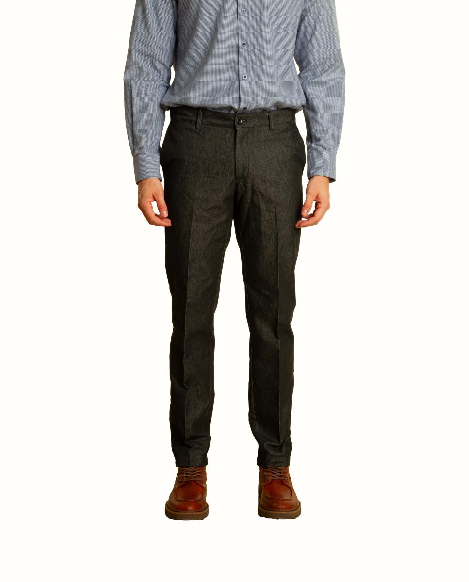 Pantalón chino - Roberto Torretta - Azul índigo Azul índigo-2