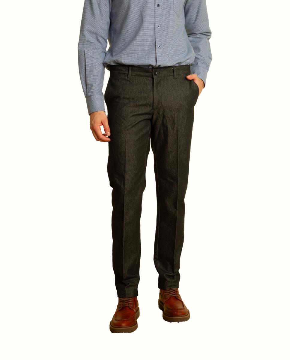Pantalón chino - Roberto Torretta - Azul índigo Azul índigo-5