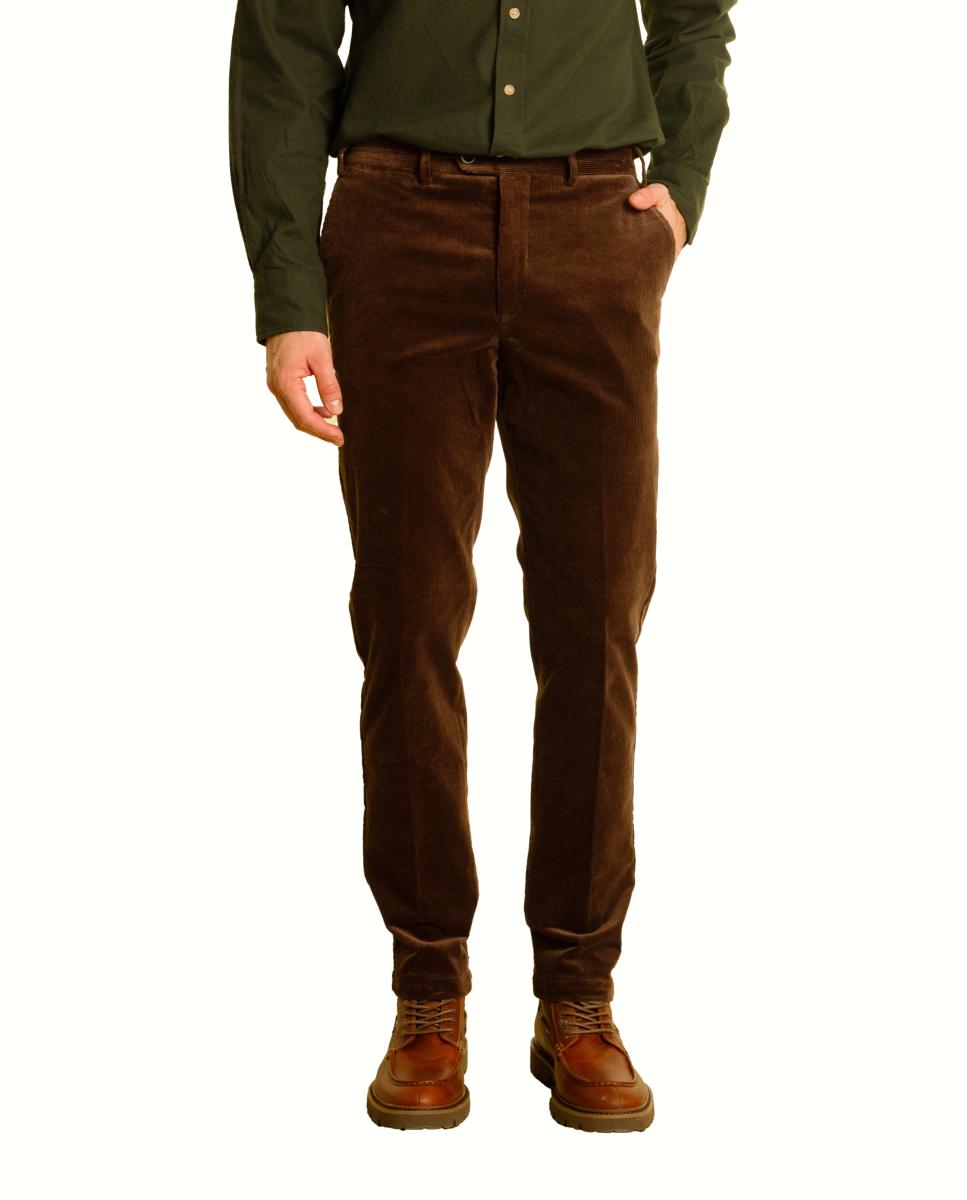 Pantalón chino - Roberto Torretta - Marrón Marrón-2