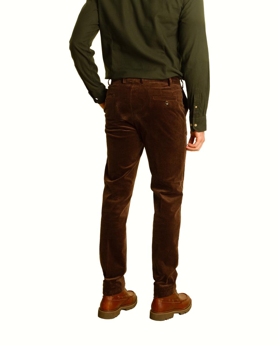 Pantalón chino - Roberto Torretta - Marrón Marrón-7