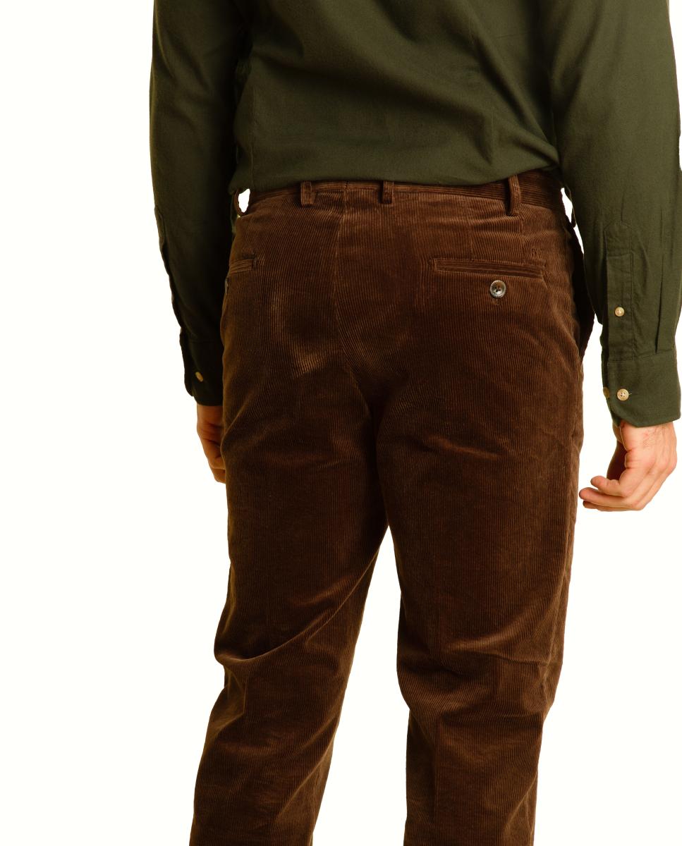 Pantalón chino - Roberto Torretta - Marrón Marrón-8