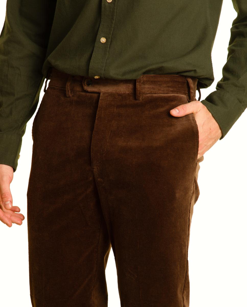 Pantalón chino - Roberto Torretta - Marrón Marrón-9