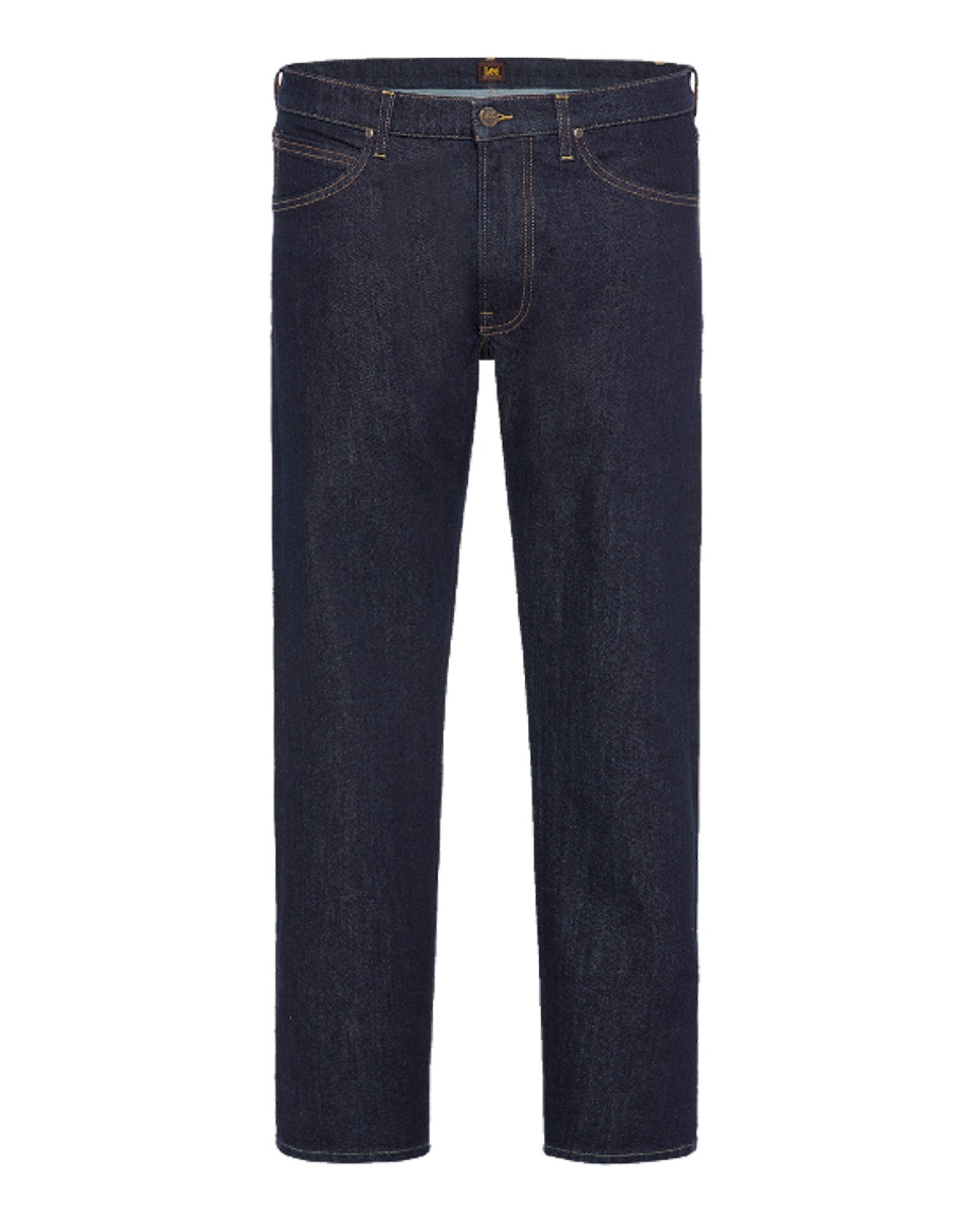 Jeans de 5 Bolsos Brooklyn Straight Azul-índigo-6