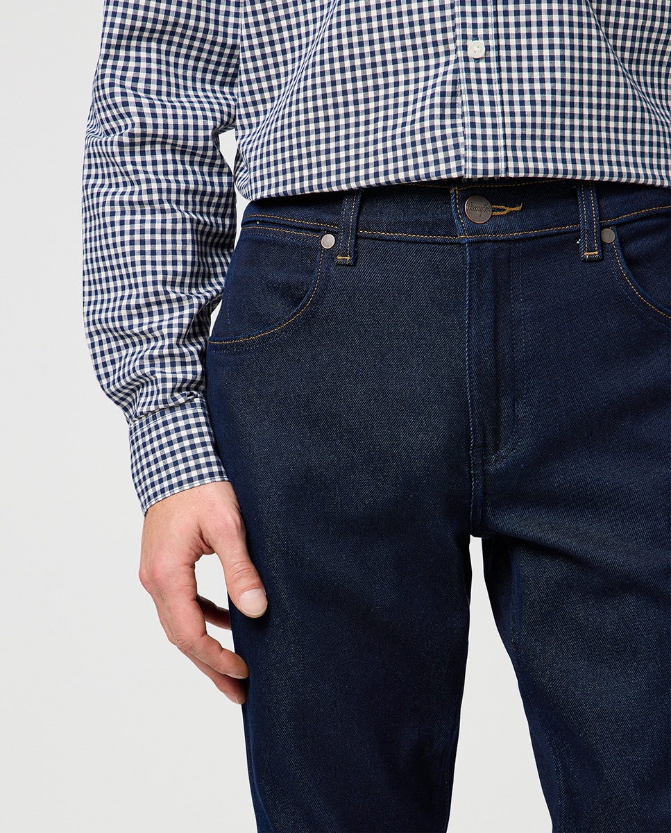 Jeans de 5 Bolsos Greensboro Azul-índigo-4