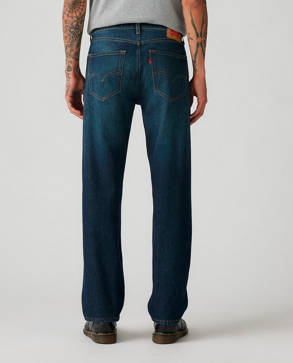 Jeans 505™ Straight Azul-marinho-3