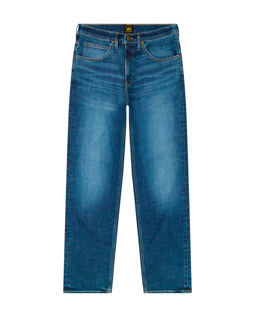 Jeans de 5 Bolsos Daren Zip Azul-6
