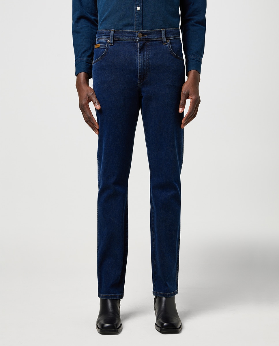 Jeans de 5 Bolsos Texas Azul-índigo-2