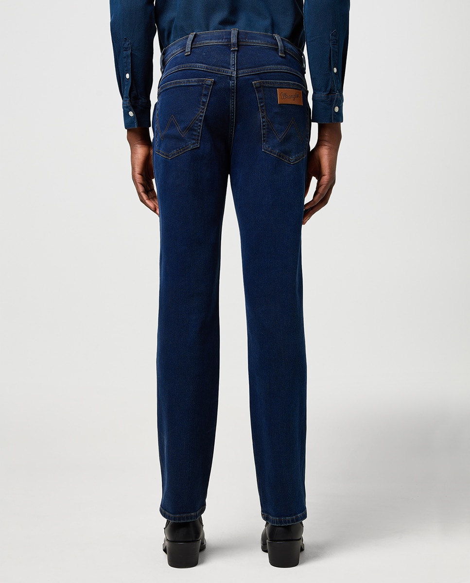 Jeans de 5 Bolsos Texas Azul-índigo-3