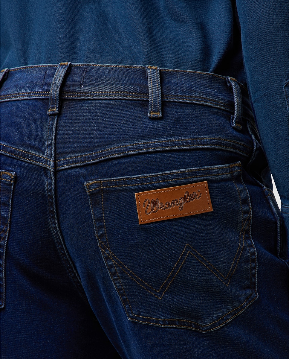 Jeans de 5 Bolsos Texas Azul-índigo-4