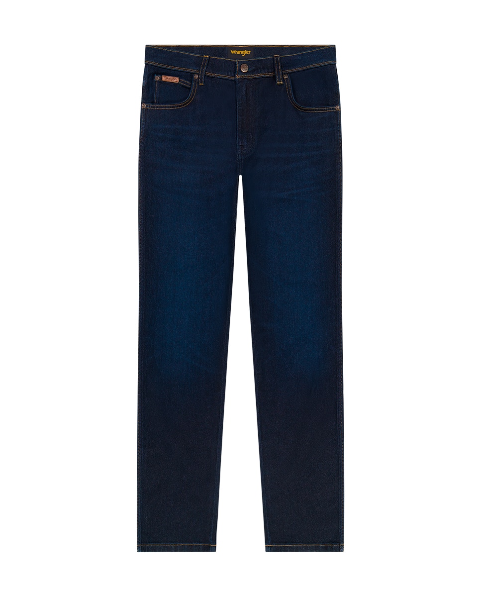 Jeans de 5 Bolsos Texas Slim Azul-índigo-6