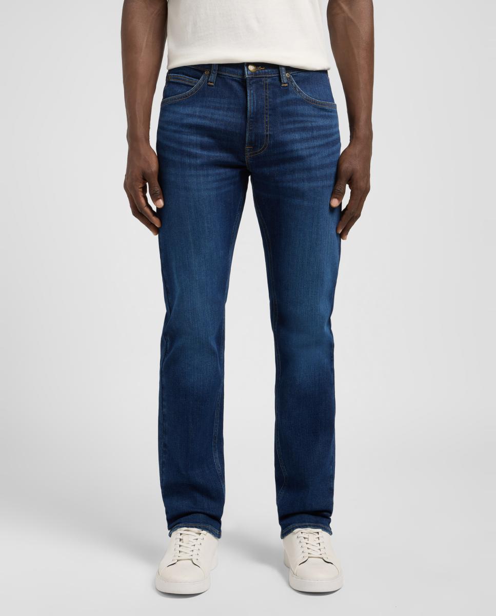 Jeans de 5 Bolsos Daren Zip Azul-índigo-2