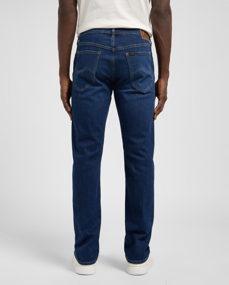 Jeans de 5 Bolsos Daren Zip Azul-índigo-3
