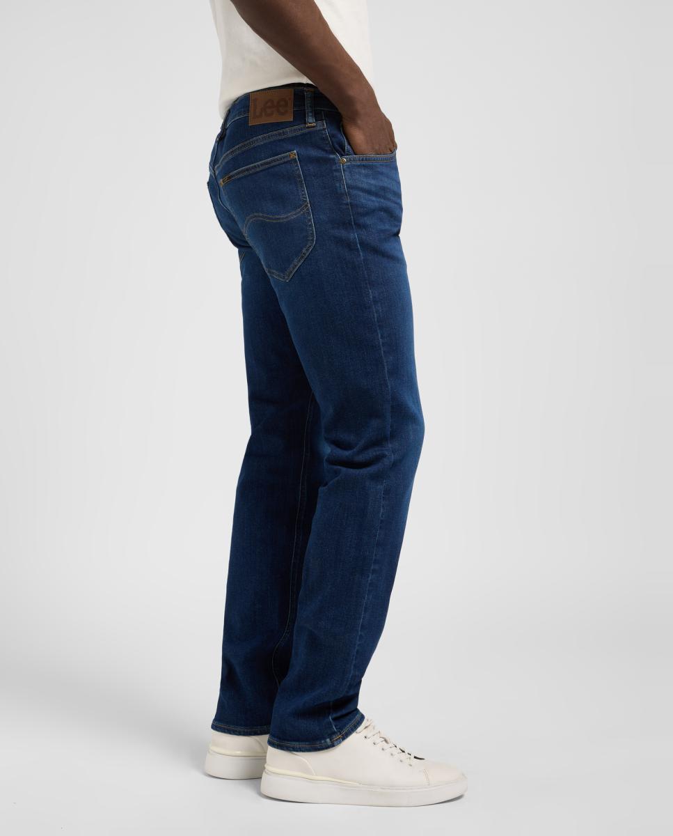 Jeans de 5 Bolsos Daren Zip Azul-índigo-4