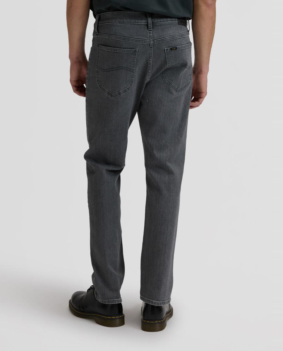 Jeans de 5 Bolsos Daren Zip Cinzento-3