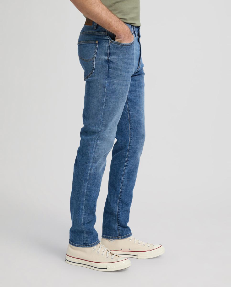 Jeans de 5 Bolsos Extreme Motion Azul-4