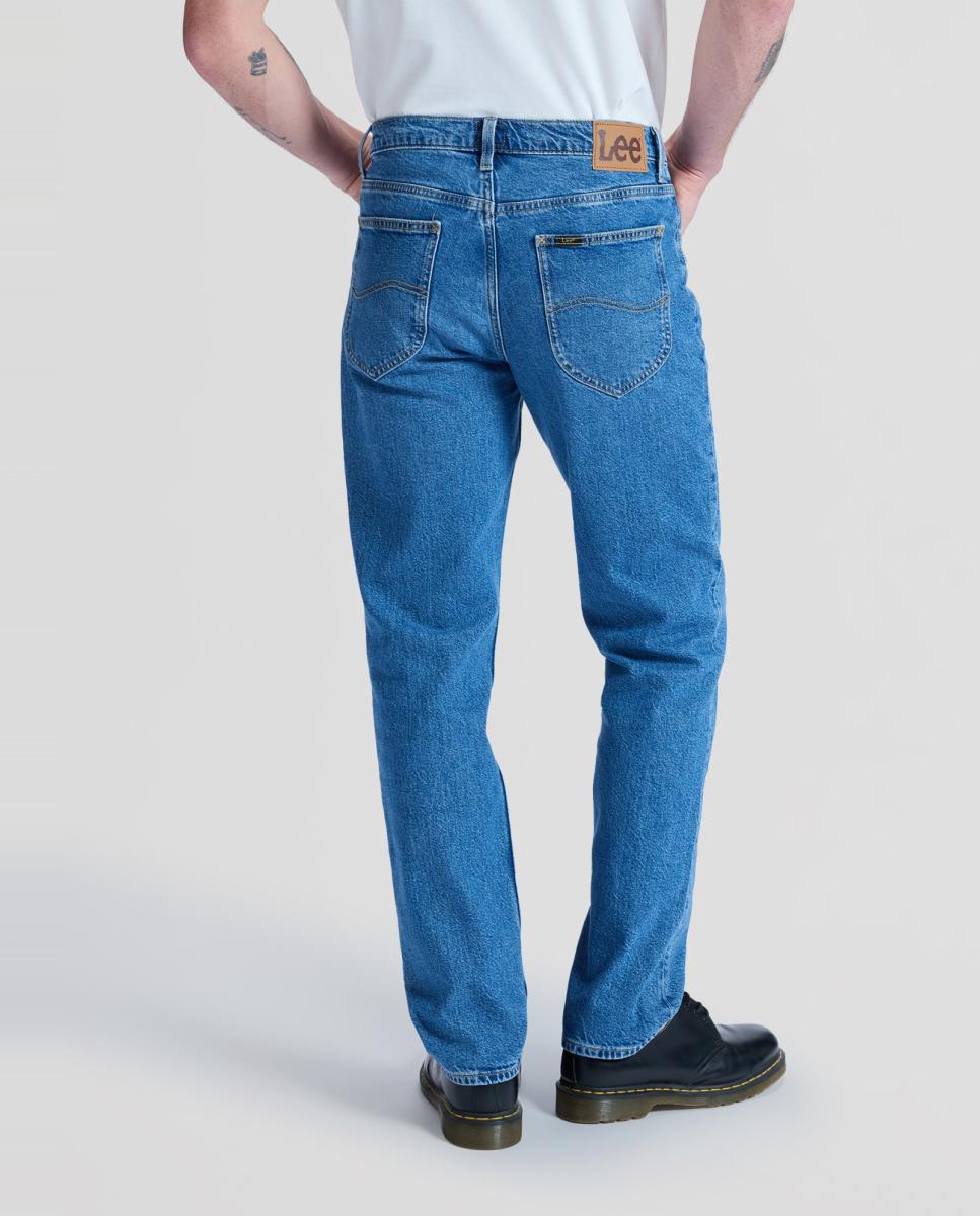 Jeans de 5 Bolsos West Azul-3