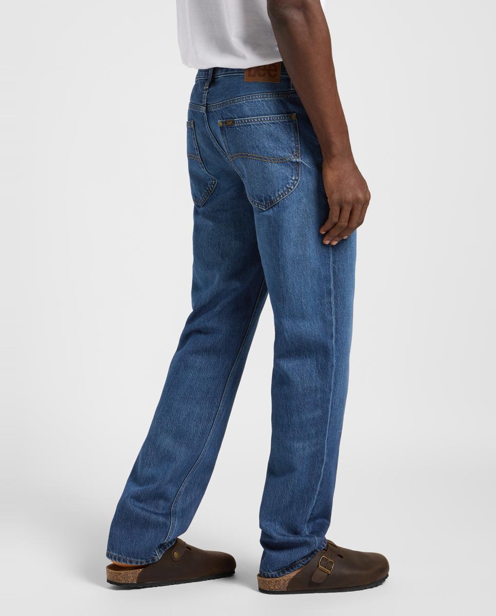 Jeans de 5 Bolsos West Azul-4