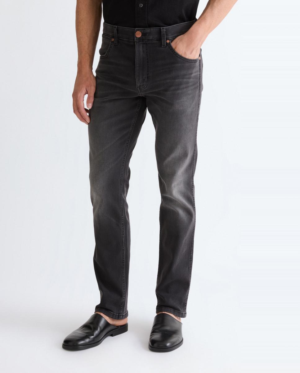 Jeans de 5 Bolsos Greensboro Preto-2