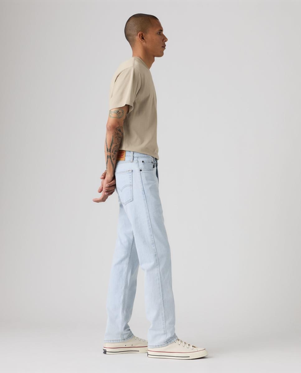 Jeans 513® Slim Straight Azul-claro-4