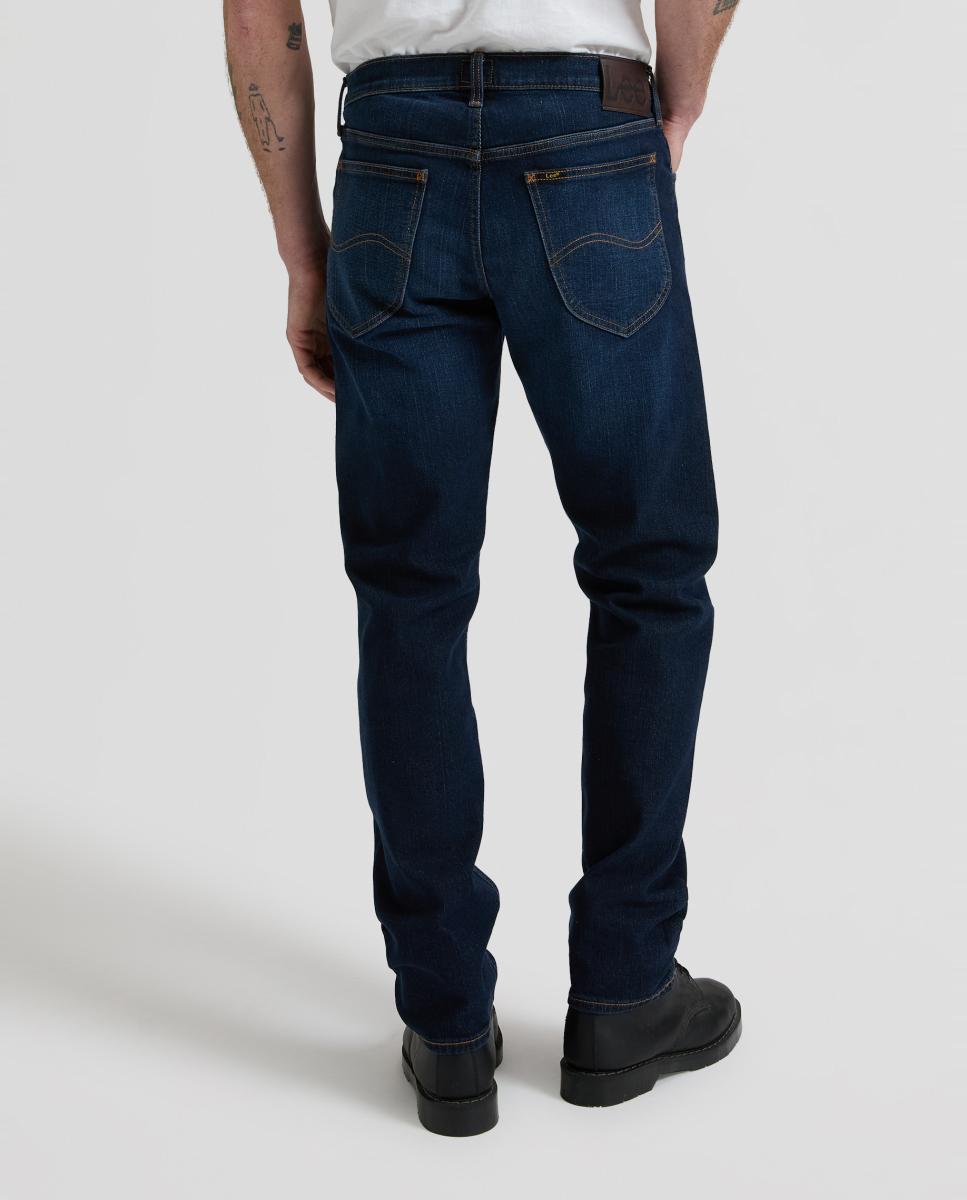 Jeans de 5 Bolsos Daren Zip Azul-3